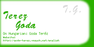 terez goda business card